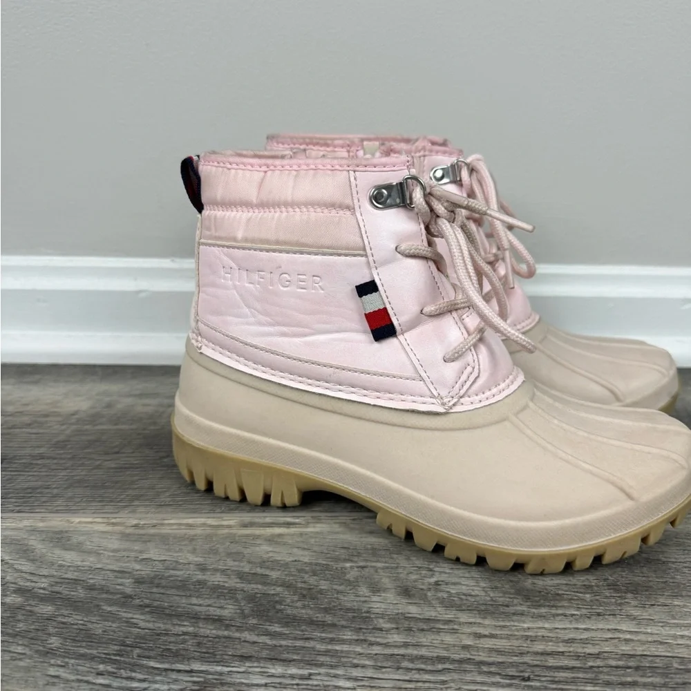 Tommy Hilfiger Girls Pink‎ Duck Boots